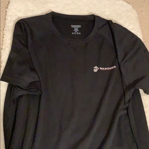 Black marines t shirt